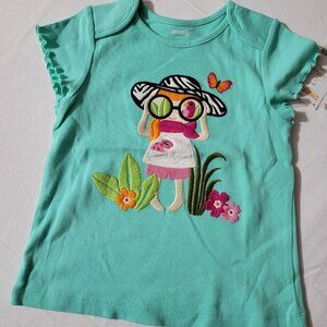 Gymboree Wild For Zebra 4T NWT Shirt. Located A24